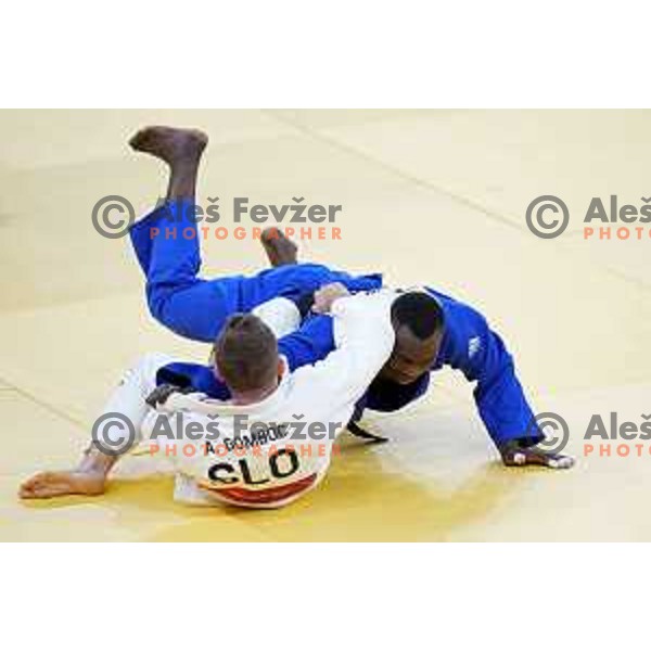 Adrian Gomboc (SLO) competes in Men’s -66 kg at Judo Tournament at Tokyo 2020 Summer Olympic Games, Japan on July 25, 2021