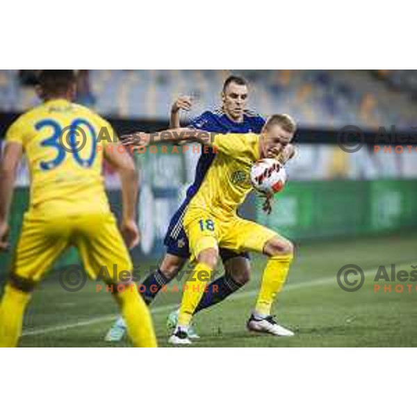 Benjamin Markus in action during Prva liga Telemach football match between Maribor and Domzale in Ljudski vrt, Maribor, Slovenia on July 25, 2021
