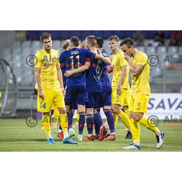 in action during Prva liga Telemach football match between Maribor and Domzale in Ljudski vrt, Maribor, Slovenia on July 25, 2021