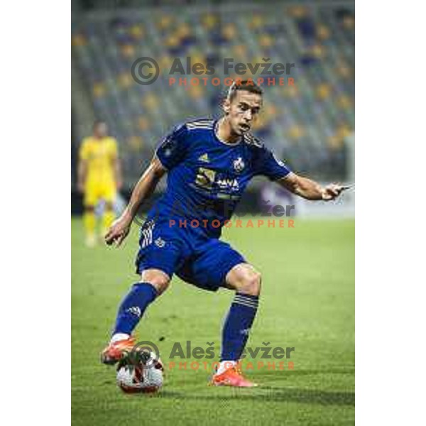 in action during Prva liga Telemach football match between Maribor and Domzale in Ljudski vrt, Maribor, Slovenia on July 25, 2021