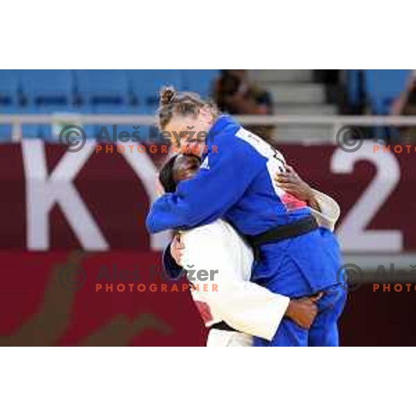 Ivan Konrad Trajkovic (SLO) fights in Men’s Taekwondo +80 kg at Tokyo 2020 Summer Olympic Games, Japan on July 27, 2021
