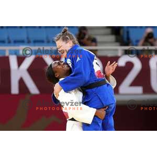Ivan Konrad Trajkovic (SLO) fights in Men’s Taekwondo +80 kg at Tokyo 2020 Summer Olympic Games, Japan on July 27, 2021
