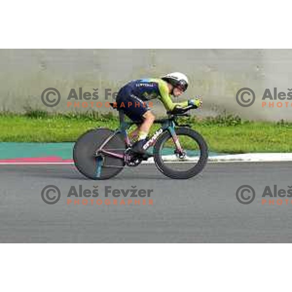 Primoz Roglic (SLO) Olympic Time Trial champion (44.2 km) at Fuji International Speedway at Tokyo 2020 Summer Olympic Games, Japan on July 28, 2021