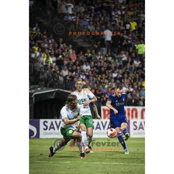 Danijel Sturm in action during UEFA Conference League qualifier football match between Maribor and Hammarby in Ljudski vrt, Maribor, Slovenia on July 29, 2021