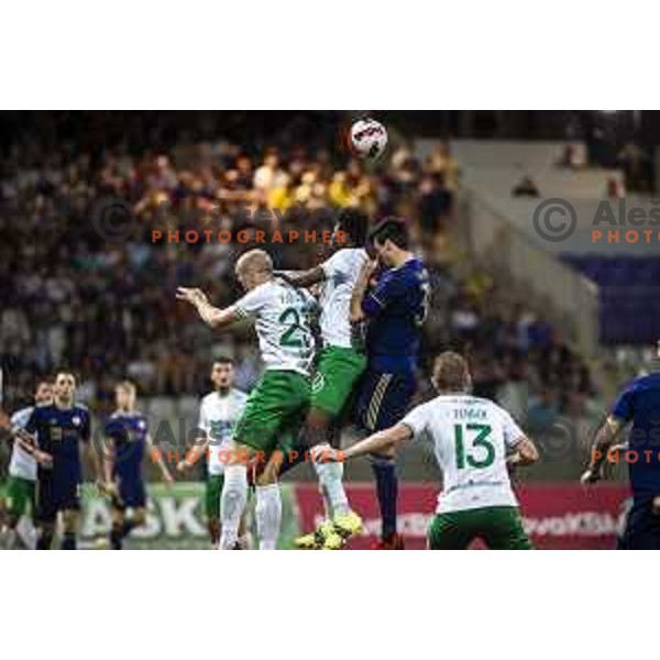 in action during UEFA Conference League qualifier football match between Maribor and Hammarby in Ljudski vrt, Maribor, Slovenia on July 29, 2021