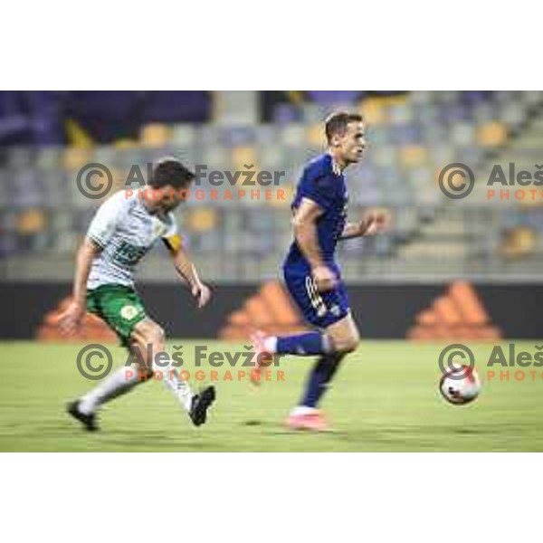 in action during UEFA Conference League qualifier football match between Maribor and Hammarby in Ljudski vrt, Maribor, Slovenia on July 29, 2021