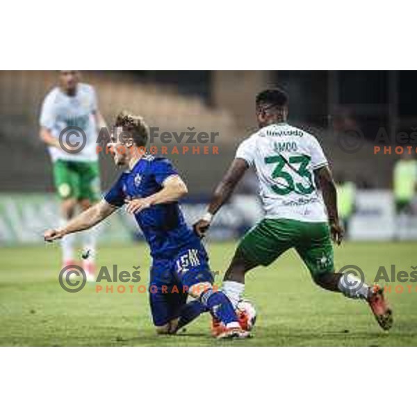 in action during UEFA Conference League qualifier football match between Maribor and Hammarby in Ljudski vrt, Maribor, Slovenia on July 29, 2021