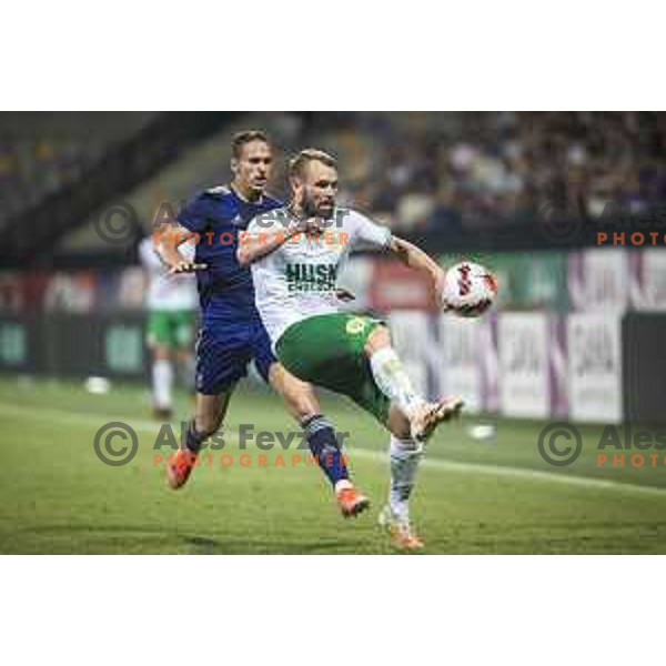 in action during UEFA Conference League qualifier football match between Maribor and Hammarby in Ljudski vrt, Maribor, Slovenia on July 29, 2021