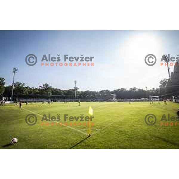 in action during Prva liga Telemach football match between Mura and Bravo in Fazanerije, Murska Sobota, Slovenia on July 31, 2021