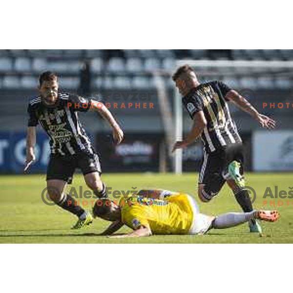 in action during Prva liga Telemach football match between Mura and Bravo in Fazanerije, Murska Sobota, Slovenia on July 31, 2021