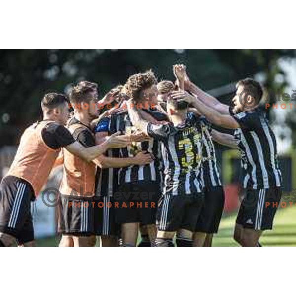 in action during Prva liga Telemach football match between Mura and Bravo in Fazanerije, Murska Sobota, Slovenia on July 31, 2021
