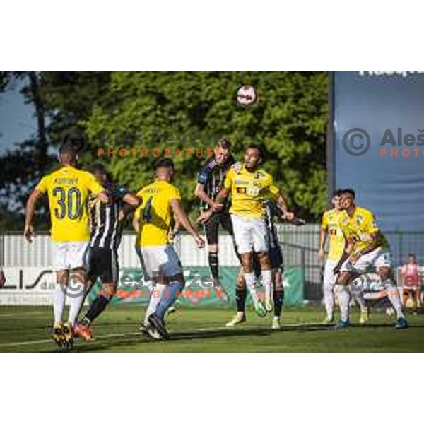 in action during Prva liga Telemach football match between Mura and Bravo in Fazanerije, Murska Sobota, Slovenia on July 31, 2021