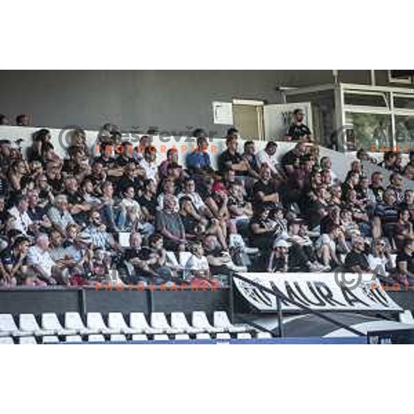 in action during Prva liga Telemach football match between Mura and Bravo in Fazanerije, Murska Sobota, Slovenia on July 31, 2021