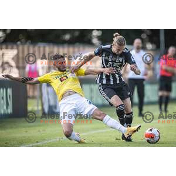 Tio Cipot in action during Prva liga Telemach football match between Mura and Bravo in Fazanerije, Murska Sobota, Slovenia on July 31, 2021