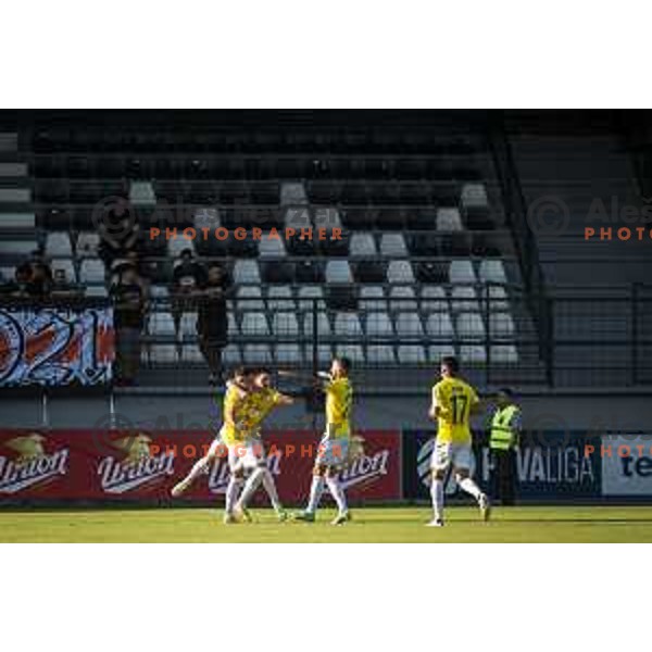 in action during Prva liga Telemach football match between Mura and Bravo in Fazanerije, Murska Sobota, Slovenia on July 31, 2021