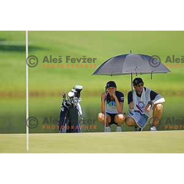 Pia Babnik (SLO) plays in second round of Olympic Golf tournament at Kasumigaseki Country Club at Tokyo 2020 Summer Olympic Games, Japan on August 5, 2021
