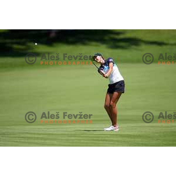 Pia Babnik (SLO) plays in second round of Olympic Golf tournament at Kasumigaseki Country Club at Tokyo 2020 Summer Olympic Games, Japan on August 5, 2021