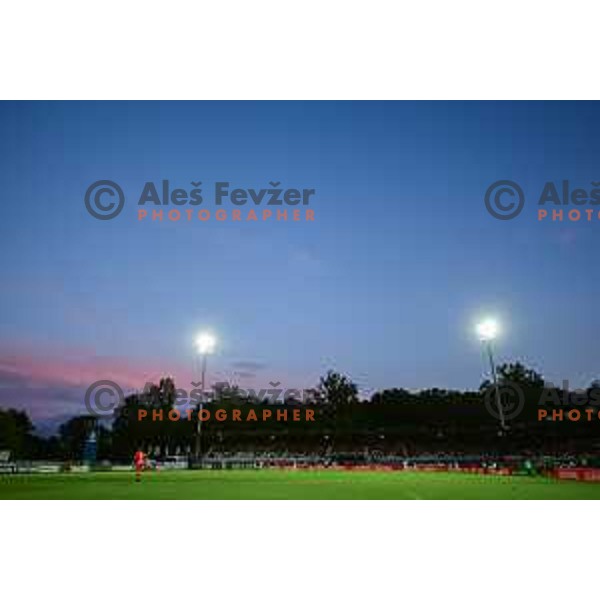 Action during UEFA Conference league qualification match between Mura (SLO) and Zalgiris (LIT) in Murska Sobota, Slovenia on August 5, 2021
