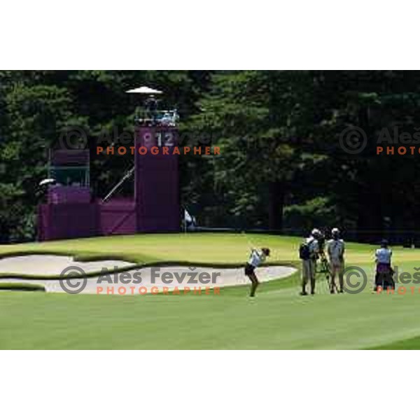 third round of Olympic Golf tournament at Kasumigaseki Country Club at Tokyo 2020 Summer Olympic Games, Japan on August 6, 2021