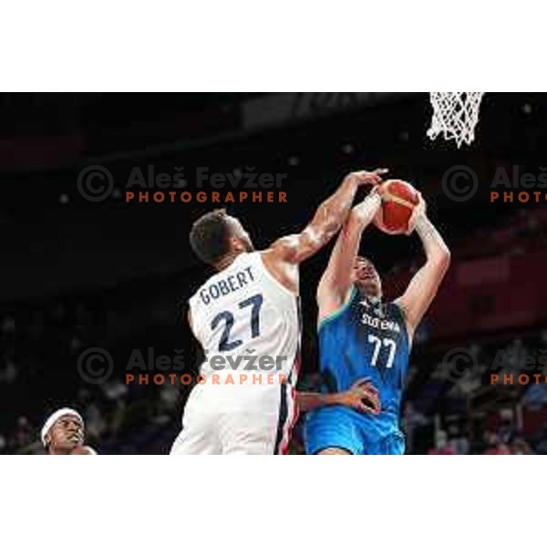 Luka Doncic in action during semi-final of Men’s Basketball between Slovenia and France in Saitama Super Arena at Tokyo 2020 Summer Olympic Games, Japan on August 5, 2021