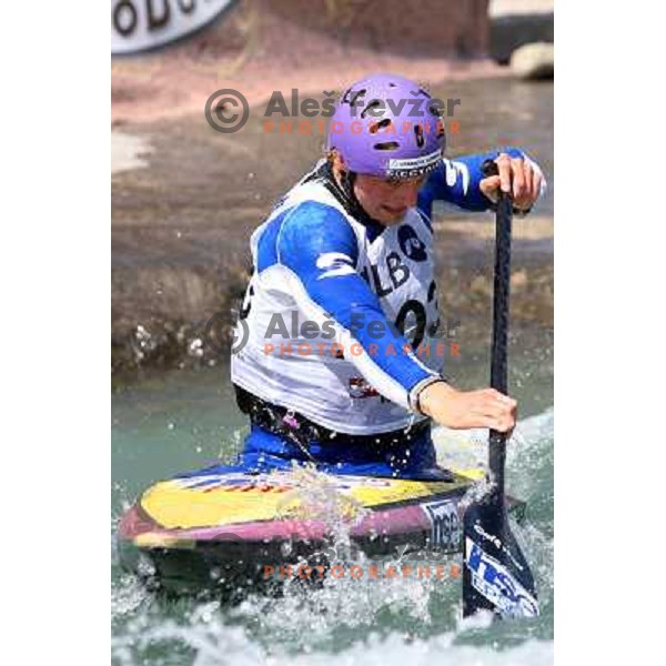 jost Zakrajsek at kayak&canoe slalom for Alpe Adria Cup in Tacen, Ljubljana, Slovenia 27.4.2008. Photo by Ales Fevzer 