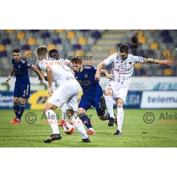Jan Repas in action during Prva liga Telemach foorball match between Maribor and Tabor in Ljudski vrt, Maribor, Slovenia on August 14, 2021