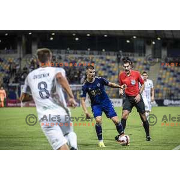 in action during Prva liga Telemach foorball match between Maribor and Tabor in Ljudski vrt, Maribor, Slovenia on August 14, 2021
