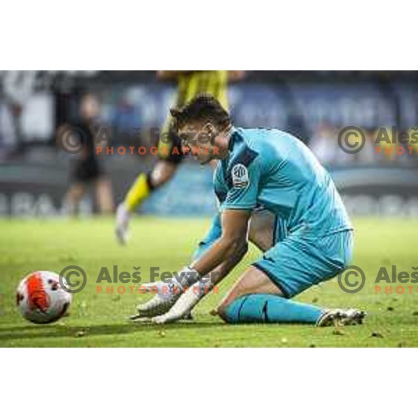 David Sugic in action during Prva liga Telemach football match between Mura and Radomlje in Fazanerija, Murska Sobota, Slovenia on August 15, 2021