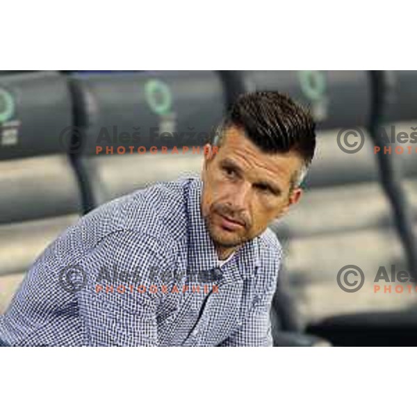 Zoran Zeljkovic during Prva Liga Telemach football match between Olimpija and Koper in Ljubljana, Slovenia on August 15, 2021