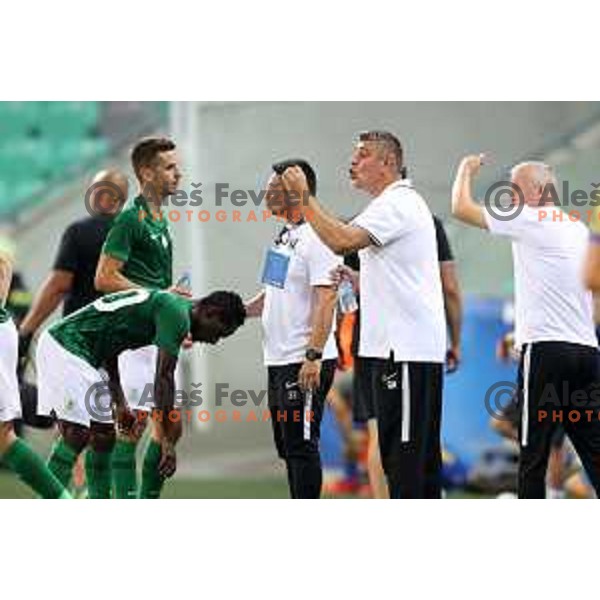Savo Milosevic during Prva Liga Telemach football match between Olimpija and Koper in Ljubljana, Slovenia on August 15, 2021