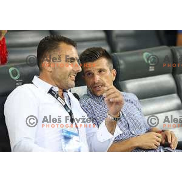 Zoran Zeljkovic during Prva Liga Telemach football match between Olimpija and Koper in Ljubljana, Slovenia on August 15, 2021