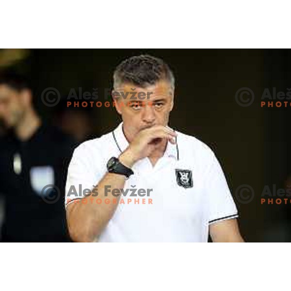 Savo Milosevic during Prva Liga Telemach football match between Olimpija and Koper in Ljubljana, Slovenia on August 15, 2021