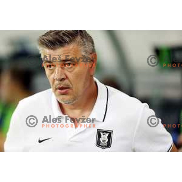 Savo Milosevic during Prva Liga Telemach football match between Olimpija and Koper in Ljubljana, Slovenia on August 15, 2021