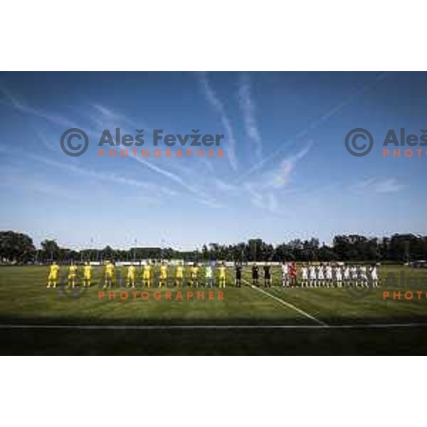 in action during UEFA Champions League women qualifications football match between WFC Zhytlobud-1 and ZNK Nona Pomurje in Sportni park Gornja Radgona, Slovenia on August 21, 2021
