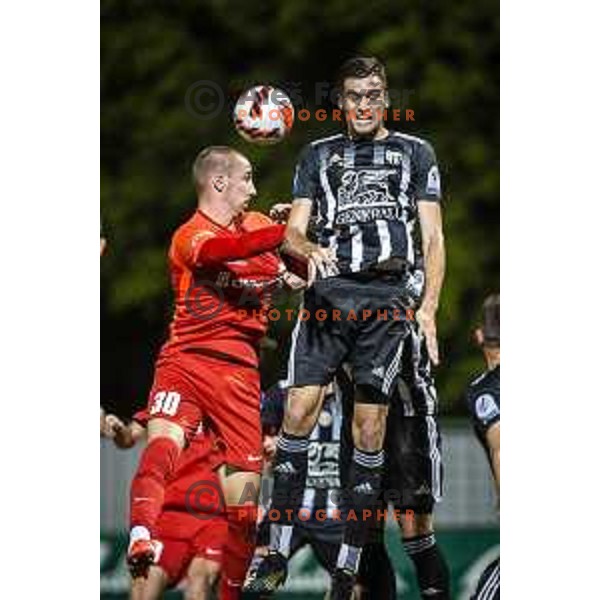 in action during Prva liga Telemach football match between Mura and Celje in Fazanerija, Murska Sobota, Slovenia on August 22, 2021