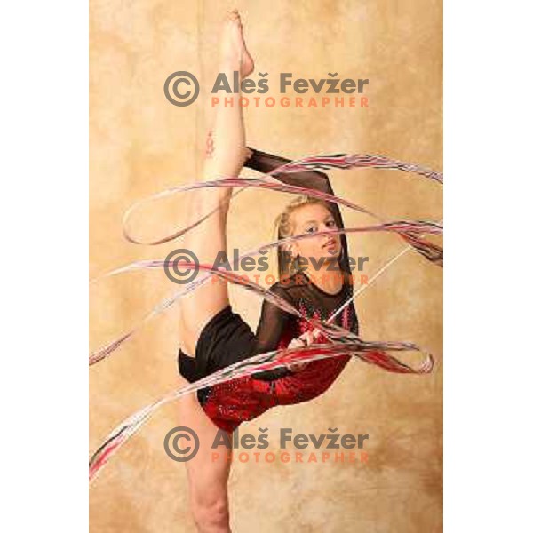 Pia Arhar, rythmic gymnast from Slovenia 