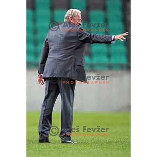 Milan Mandaric during Prva Liga Telemach football match between Olimpija and Aluminij in SRC Stozice, Ljubljana, Slovenia on August 29, 2021