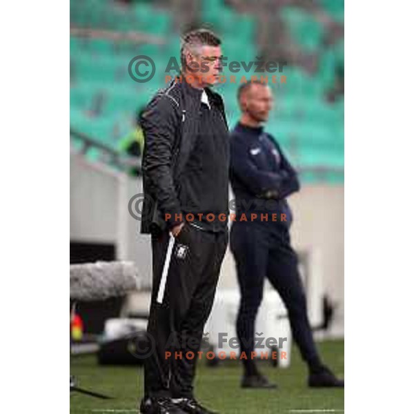 Savo Milosevic during Prva Liga Telemach football match between Olimpija and Aluminij in SRC Stozice, Ljubljana, Slovenia on August 29, 2021