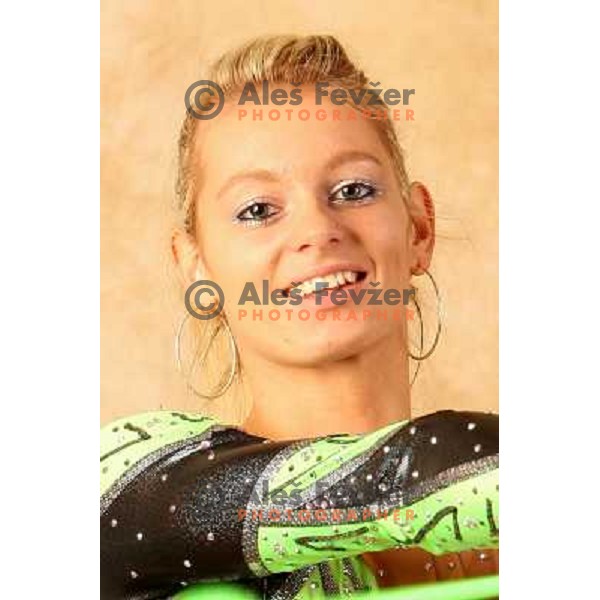 Pia Arhar, rythmic gymnast from Slovenia 