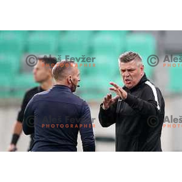 Savo Milosevic during Prva Liga Telemach football match between Olimpija and Aluminij in SRC Stozice, Ljubljana, Slovenia on August 29, 2021