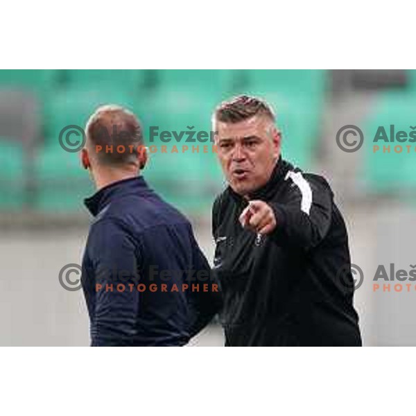 Savo Milosevic during Prva Liga Telemach football match between Olimpija and Aluminij in SRC Stozice, Ljubljana, Slovenia on August 29, 2021