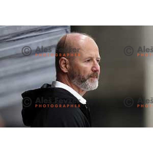Nik Zupancic at Final of Slovenian Ice-Hockey Cup between SZ Olimpija and SIJ Acroni Jesenice at Bled, Slovenia on September 4, 2021