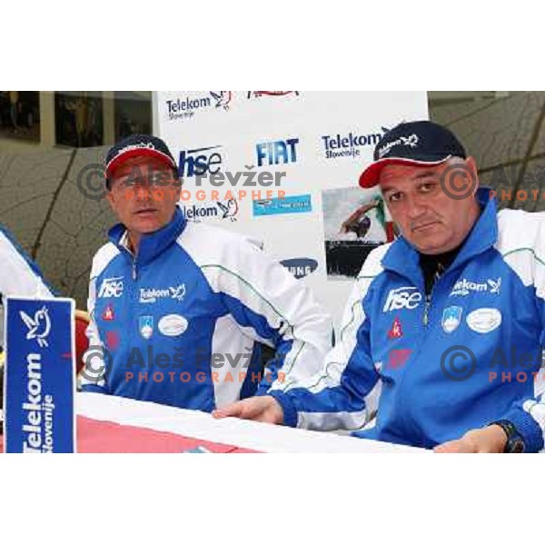 members of Slovenia National kayak & canoe team at press conference before European championship in Krakow. Press conference was held in Atlantis BTC in Ljubljana 29.4.2008 