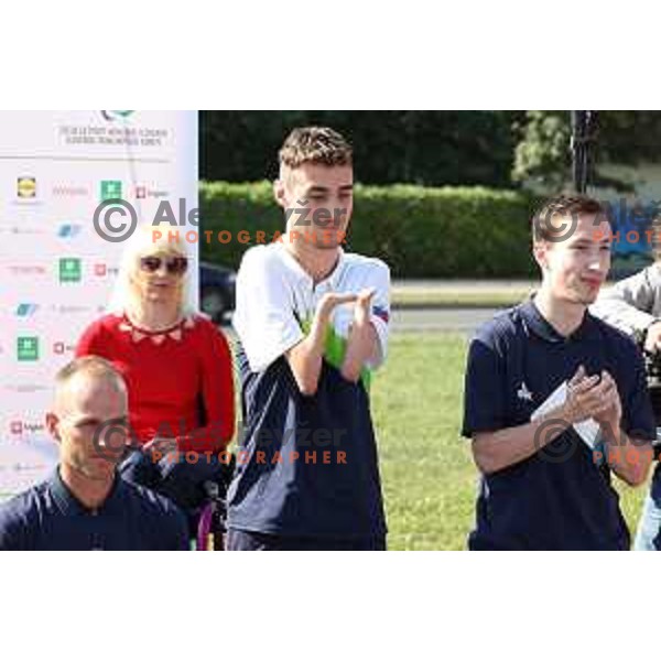 Reception of Slovenia Paralympic team in Ljubljana on September 8 ,2021