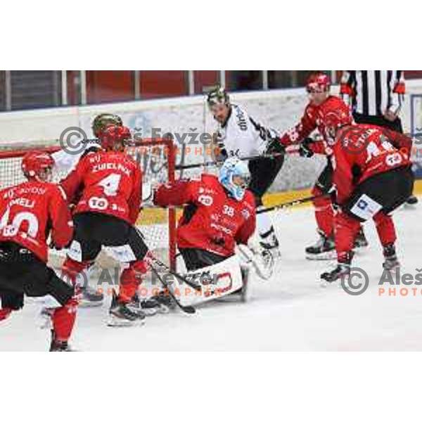 Alps league match between HDD Sij Acroni Jesenice and Merano Merano Pircher at Jesenice, Slovenia on September 11, 2021