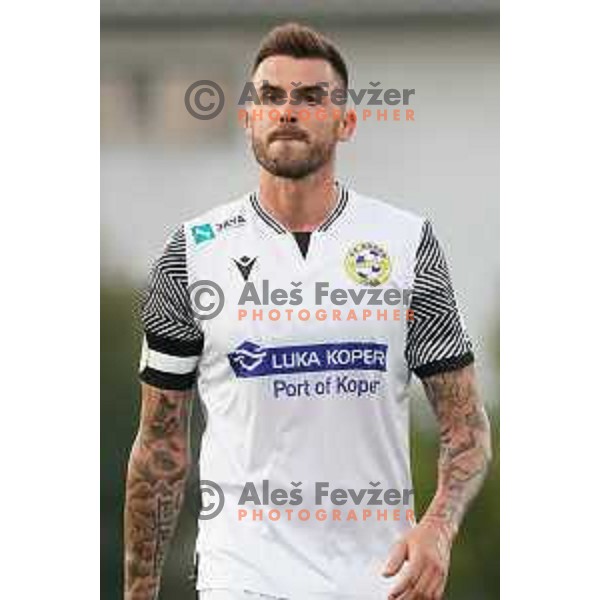 Ivica Guberac during Prva Liga Telemach football match between Kalcer Radomlje and Koper in Domzale, Slovenia on September 12, 2021