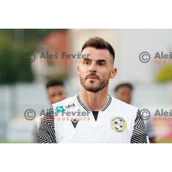 Ivica Guberac during Prva Liga Telemach football match between Kalcer Radomlje and Koper in Domzale, Slovenia on September 12, 2021