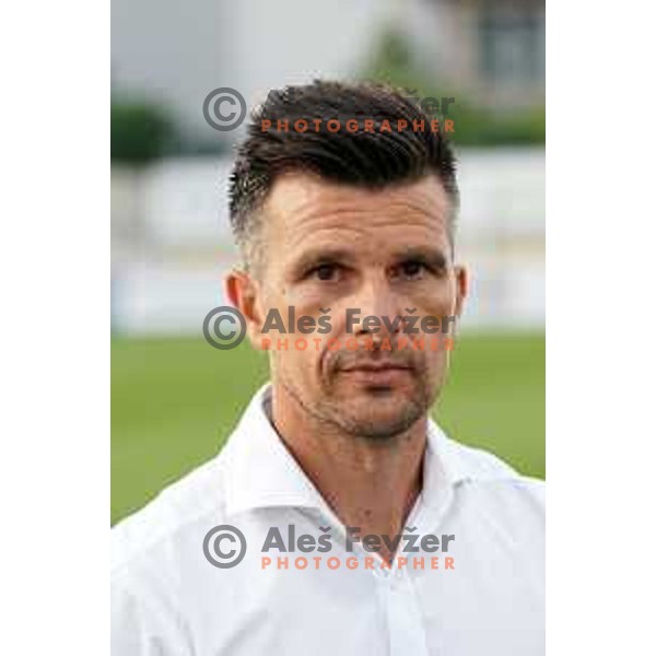 Head coach Zoran Zeljkovic during Prva Liga Telemach football match between Kalcer Radomlje and Koper in Domzale, Slovenia on September 12, 2021