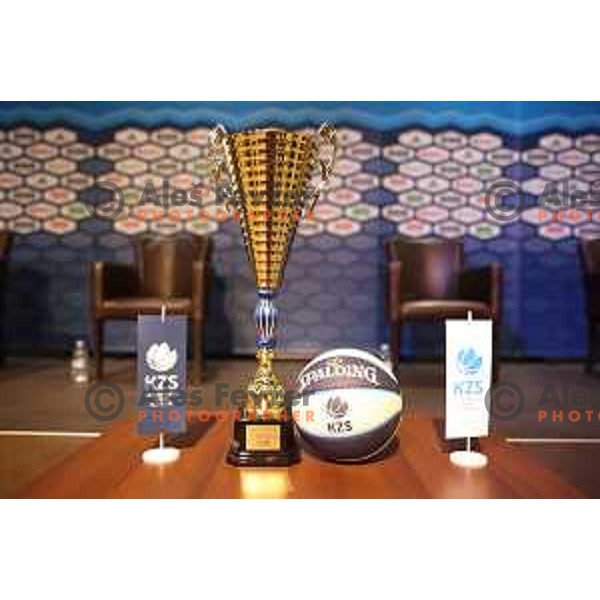 KZS press conference before SuperCup in Ljubljana, Slovenia on September 15, 2021