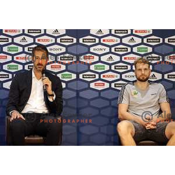 KZS press conference before SuperCup in Ljubljana, Slovenia on September 15, 2021